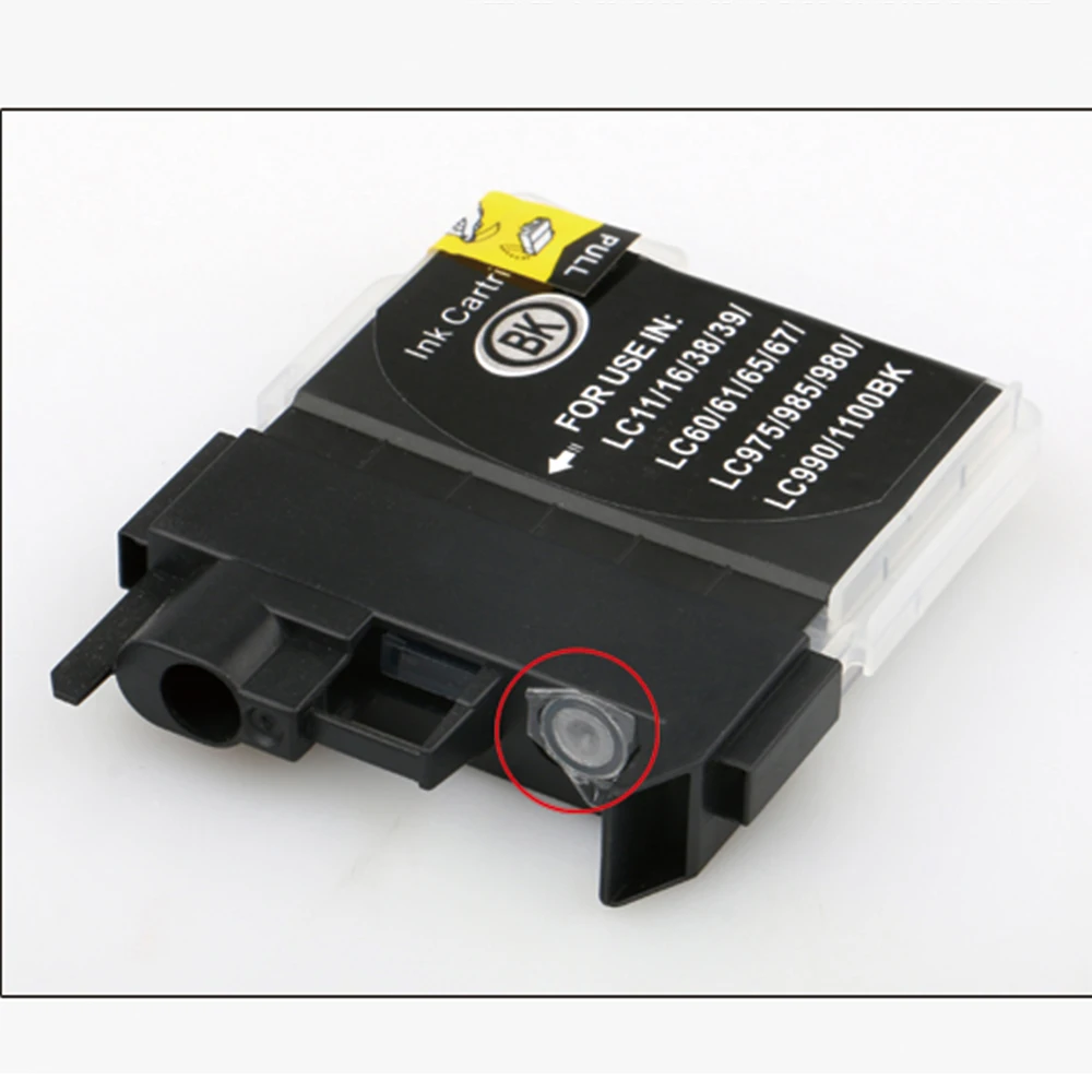 YC LC1100 LC980 черный LC1100BK совместимый для DCP-145C 195C 197C 375CW 385C 585CW 6690CW MFC-250C 290C 490CW 5890CN 5895CW