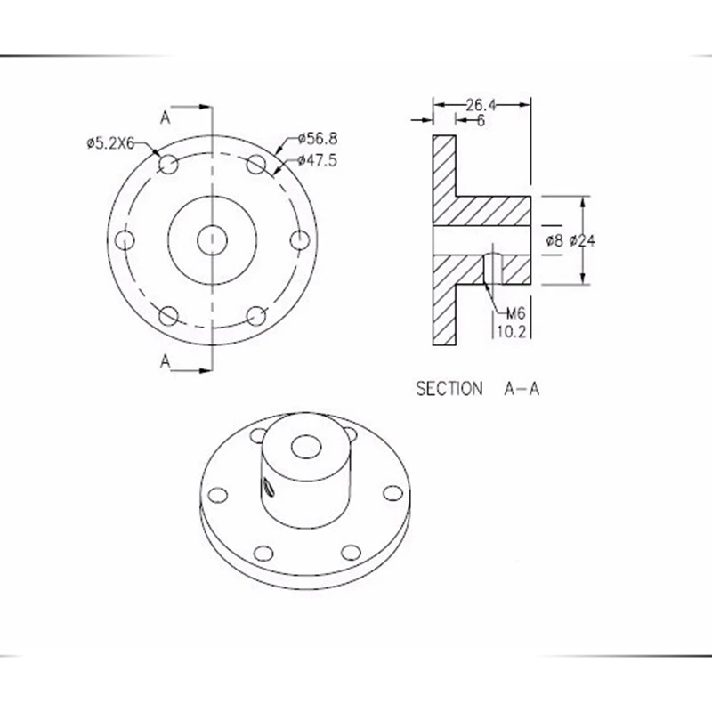 Omni фланцевая муфта для колес соединительная из алюминиевого сплава подходит 100