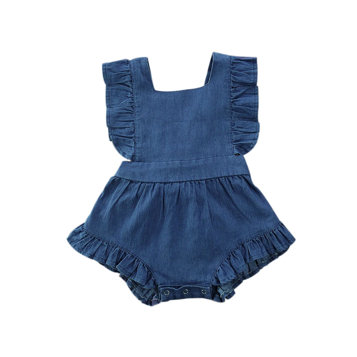 

Baby Bodysuit 2020 Toddler Kids Baby Girls Ruffle Clothes Sleeveless Bodysuits Jumpsuit Summer Outfits