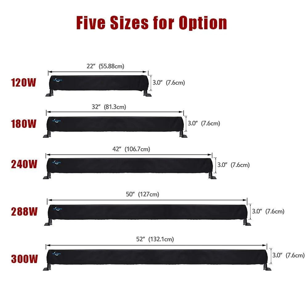 

MICTUNING чехлы для светодиодных панелей 22", 32", 42", 52"