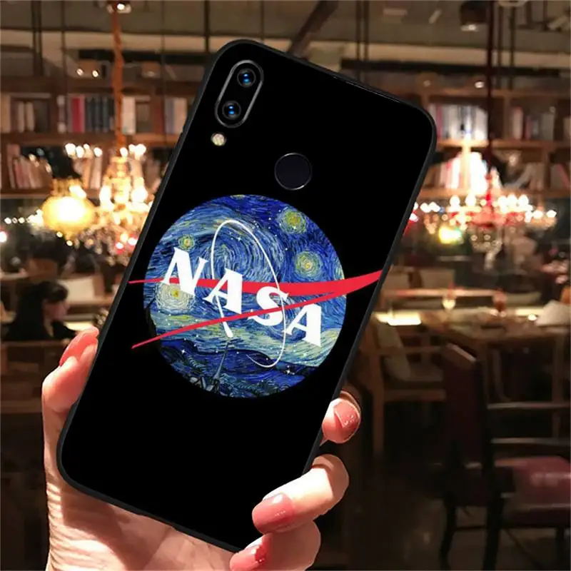 

Nasas space cool Phone Case For Xiaomi Redmi note Mi Huawei honor P smart 8 9 10 S T 20 30 40 lite Pro x cover funda coque