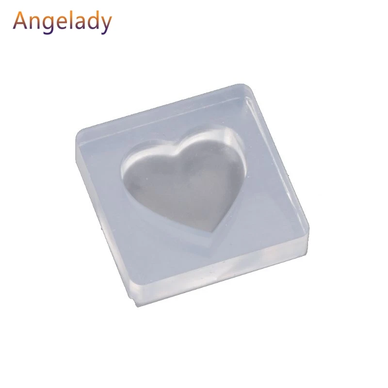3D силиконовая форма для ювелирных изделий в форме сердца кулон из эпоксидной