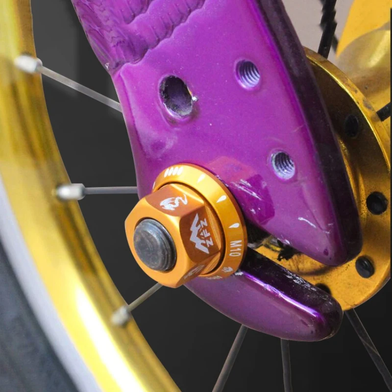 Втулка горного велосипеда Гайка Цветок барабанная гайка M10 алюминиевый сплав для