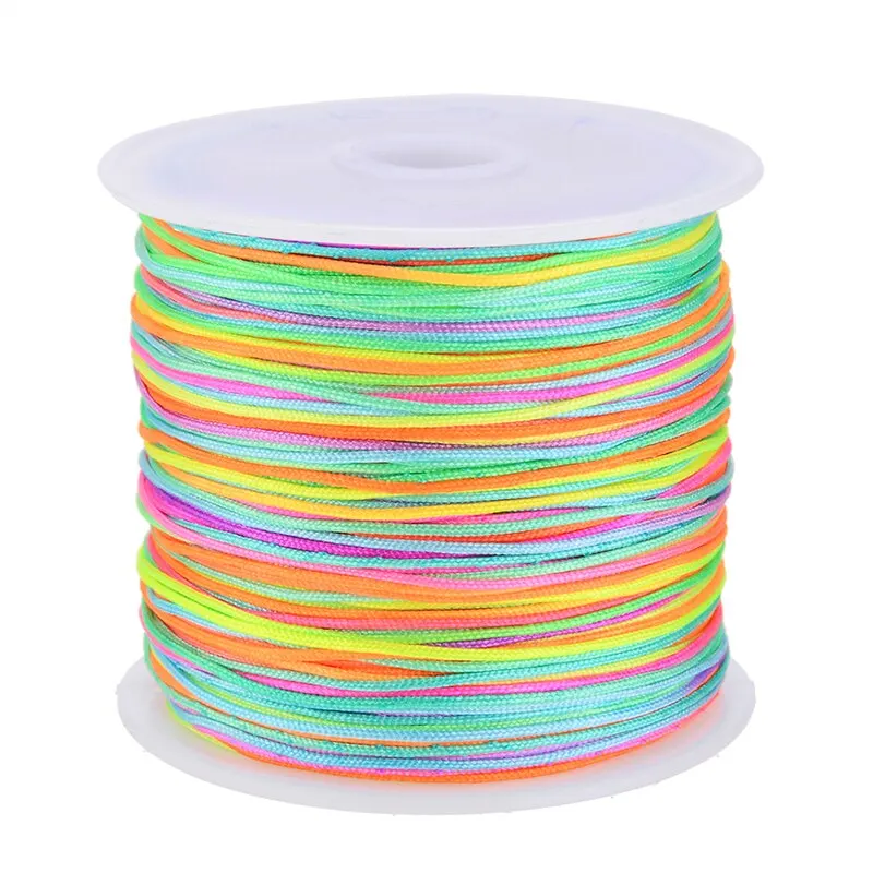 45 м/рулон плетеный нейлоновый шнур 0 8 мм|Шнуры| |