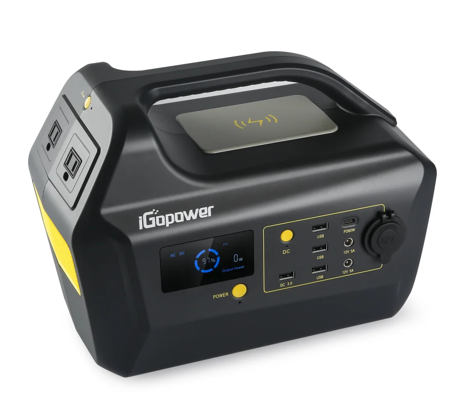 

Portable 500w Portable Power Bank Station With DC AC Output