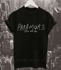 Paramore по-прежнему в вас с буквенным принтом женские футболка Премиум футболки для леди футболки графичный Топ футболка Настроить черный, белый, серый