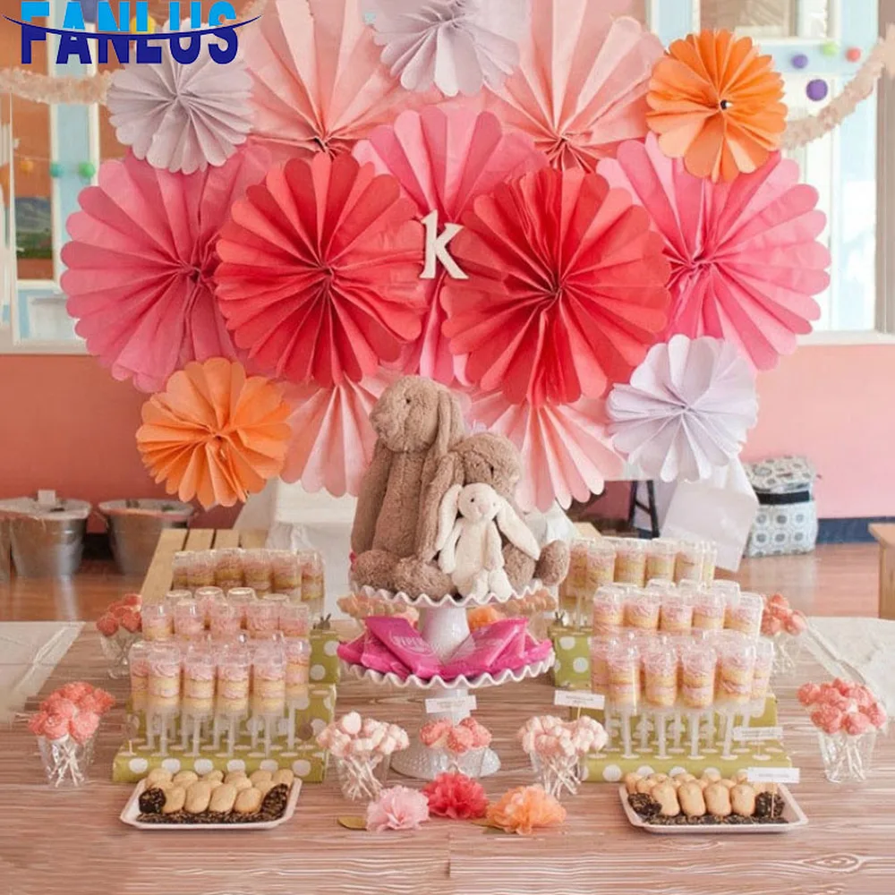 4 дюймовые искусственные бумажные цветы Декорации для свадебных торжеств