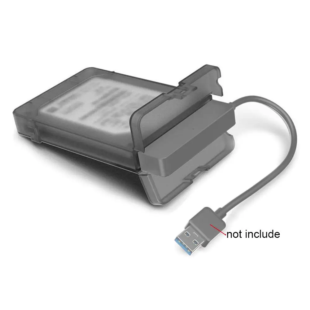 Корпус для жесткого диска USB 3 0 SATA III защитный чехол 2 5 дюймового HDD SSD|Корпус диска|