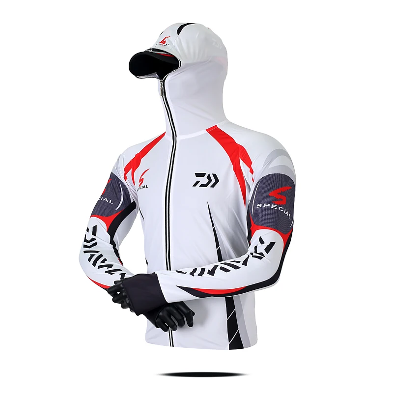 Одежда Daiwa летние рубашки для рыбалки куртки из вискозы быстросохнущая