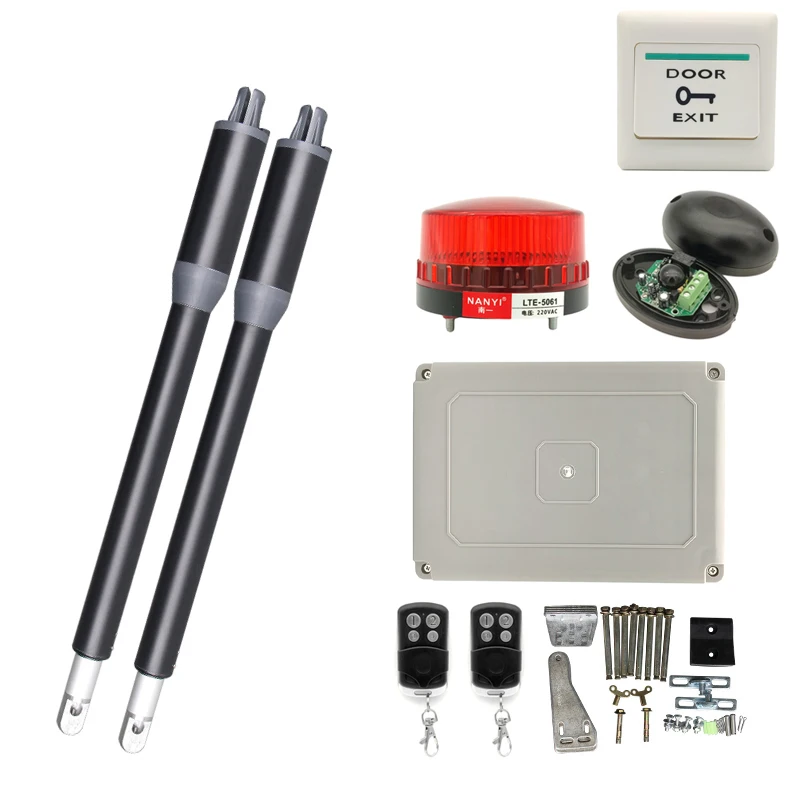 

200 кг, Электрический раздвижной задний двигатель, пульт дистанционного управления, двойная дверь, для дома, гаража, раздвижная дверь, привод ...