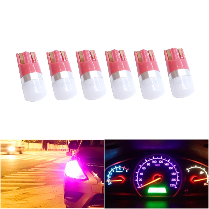 6x T10 W5W светодиодный просвет светильник лампа габаритного огня для VW Passat B6 B7 Touran