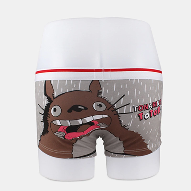Трусы-боксеры Tonari no Totoro мужские хлопковые дышащие забавные для косплея аниме