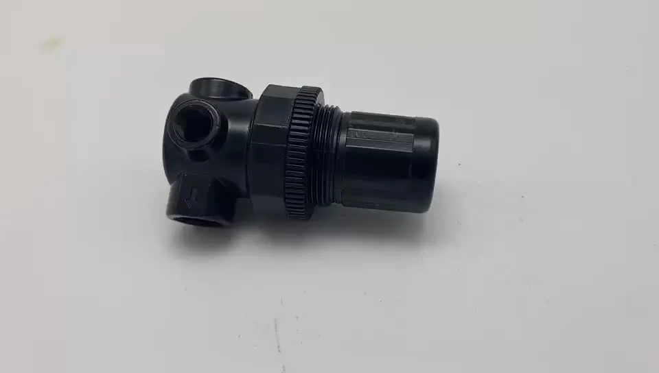 

NAR-200-RNKG Tube Type Pneumatic Regulating Valve, Low Pressure R07 Series Black Air Regulator