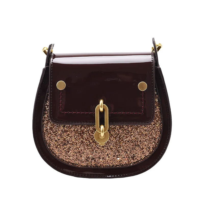 

PU Leather Contrast Color Crossbody Bags For Women 2021 Fashion Small Shoulder Bag Female Handbags And Purses Travel Bags