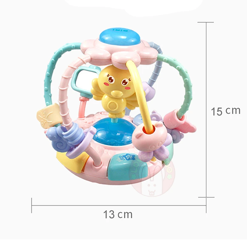 

Baby Rattle toys Activity Ball Rattles Educational Toy For Children Grasping Ball Puzzle Playgro Baby Toys 0-12 Months Beanbag
