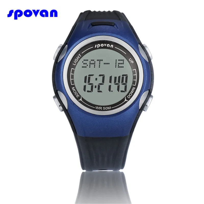 

Relogio Masculino SPOVAN Sport Watch Waterproof Pedometer Calorie Burned Calculator Outdoor Running Digital Wristwatch Man Woman