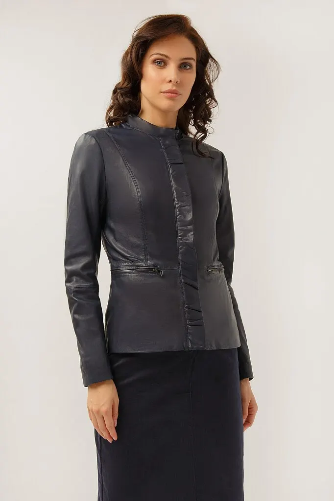 Finn Flare куртка женская|Кожаные куртки| |