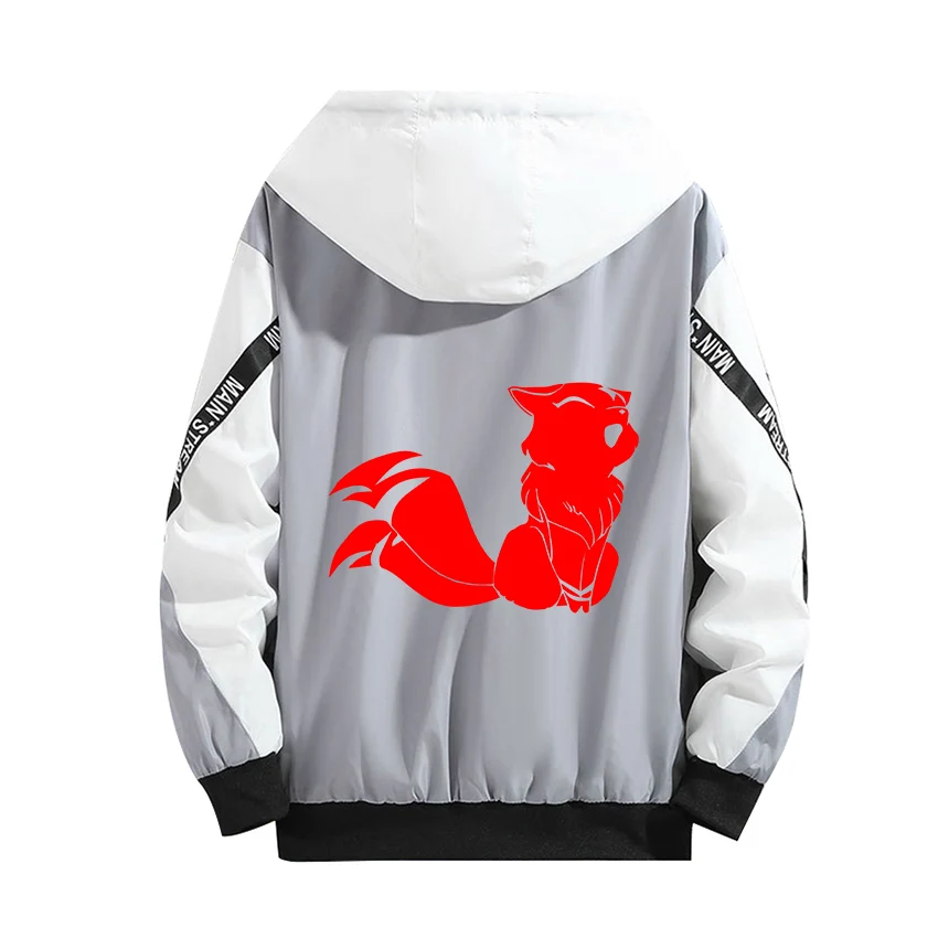 

Hot Anime Inuyasha Cosplay Hoodie Role Inuyasha Higurashi Kagome Luminous Print Zipper Splicing Thick Jacket Winter Cotton Coat