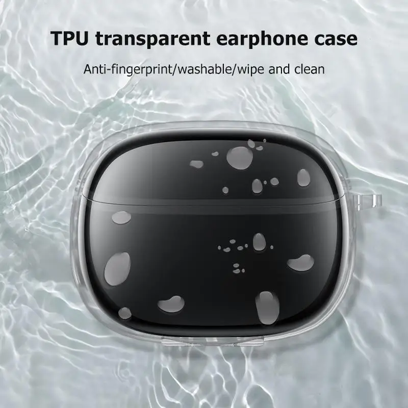 

Earphone Protective Case For Xiaomi Mi FlipBuds Pro Bluetooth Earphone Anti-Scratch Shockproof Silicone Cover Shell Accessories