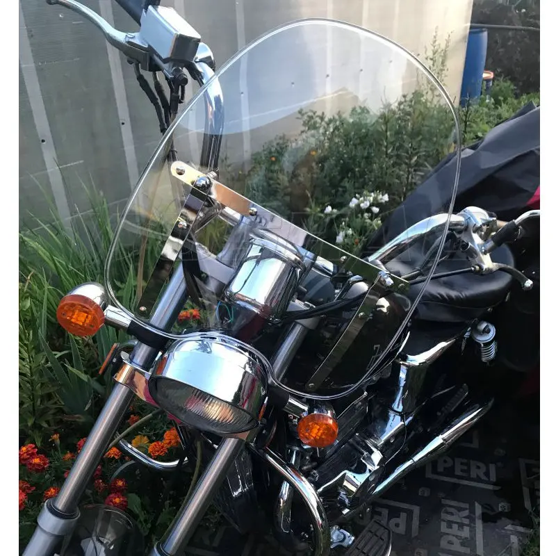 Лобовое стекло для 1997 2007 Yamaha Drag Star Классический XVS 650 1100 125 250 XVS650 XVS1100 7/8 &quot1&quot Руль