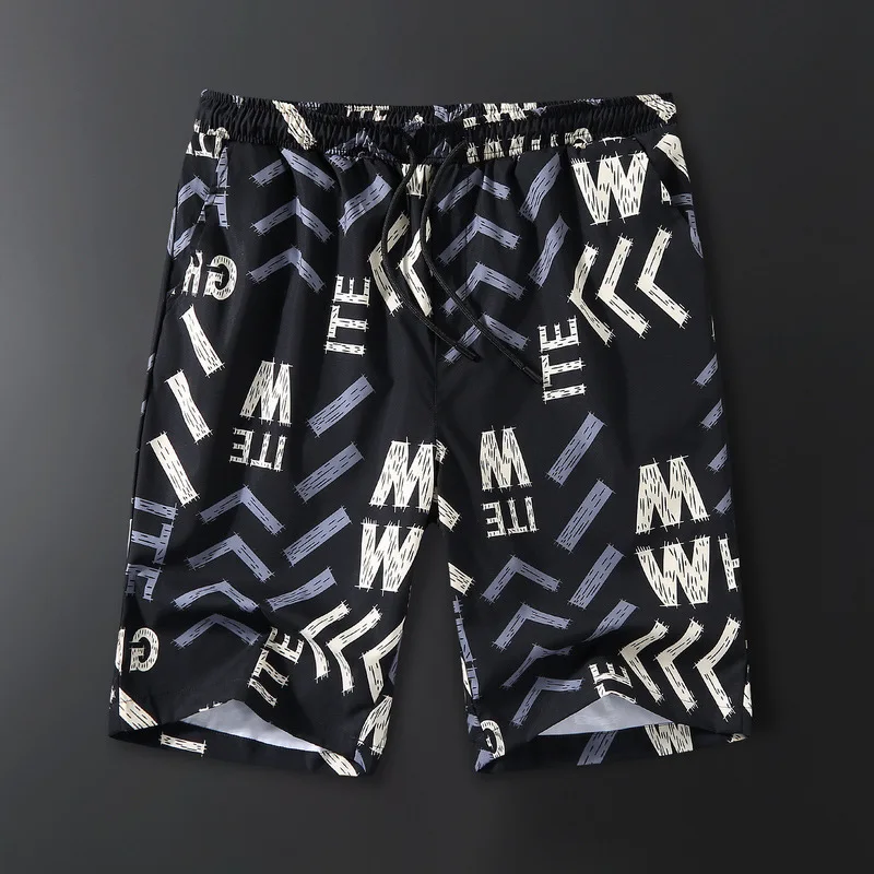 Новинка модные супер большие летние пляжные свободные шорты с цветочным принтом