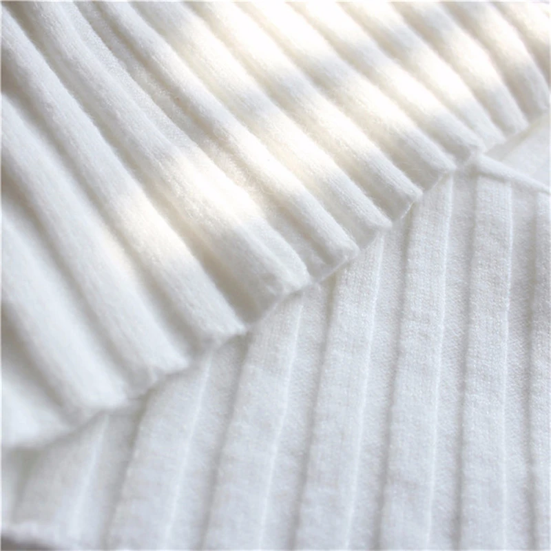 Новый пуловер Свободный свитер с высоким воротником женский толстый длинный