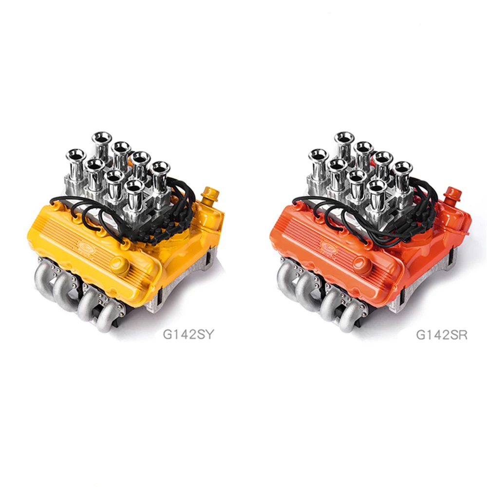 

Высокотехнологичный V8 вентилятор капота двигателя радиатор Стек-типа прямой впрыск воздуха двигатель для радиоуправляемого автомобиля 1/10