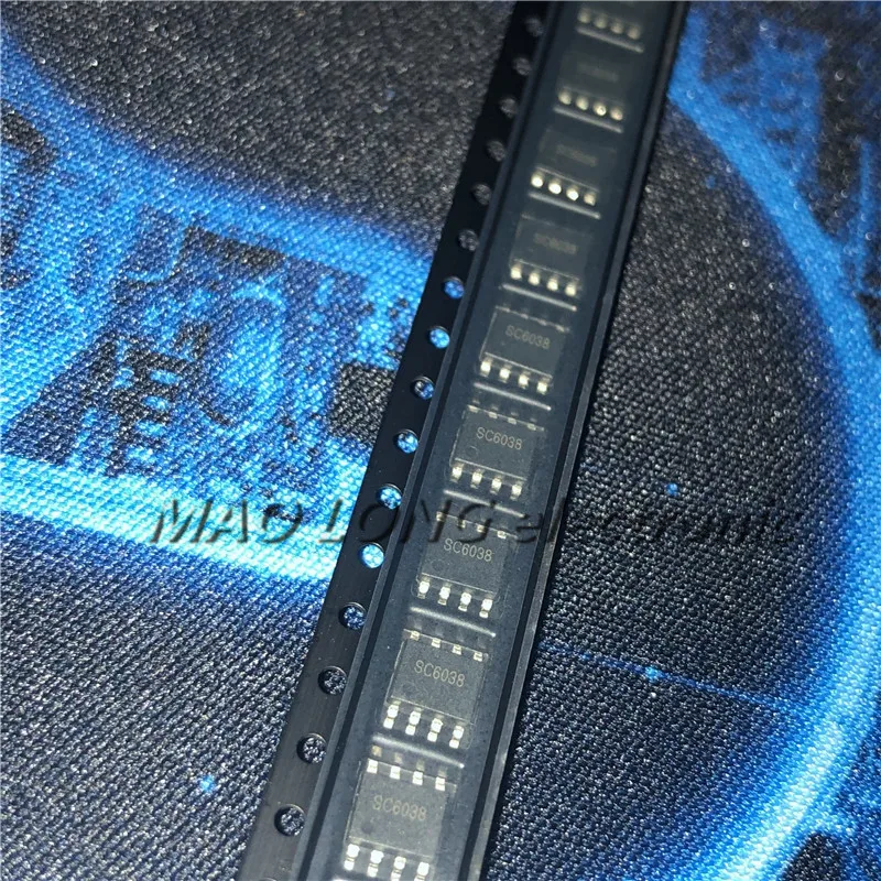 2 шт./лот SC6038 SOP 8 6038 WS = LPS SOP8 новый оригинальный в наличии Двухэлементный литиевый