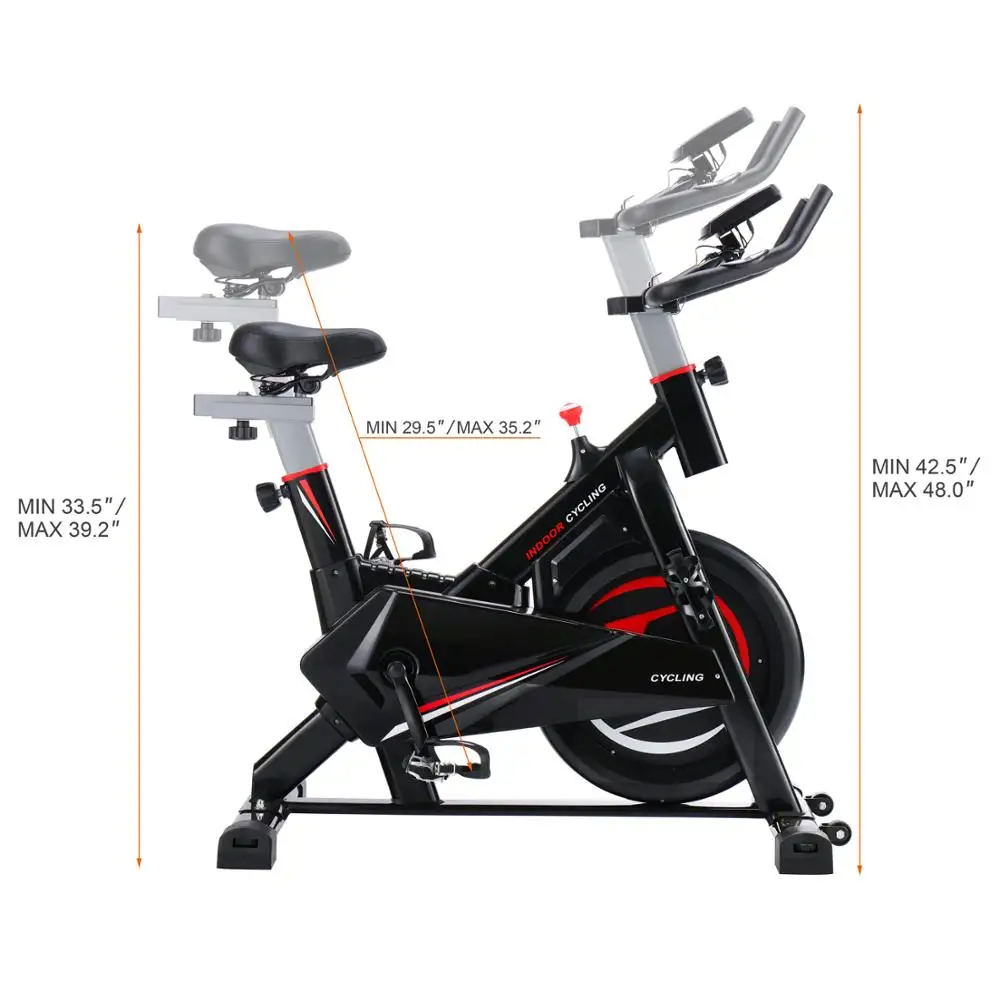 Домашний спиннинговый велосипед ультра-тихий внутренний велотренажер