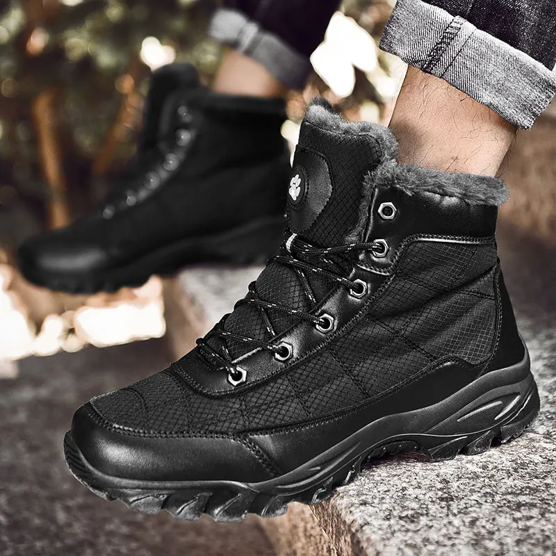 

Casual Sneaker Leather Shoes Men Fashion Mens Causal Men's Running Sneakers Boots Man Shoe Black Leisure