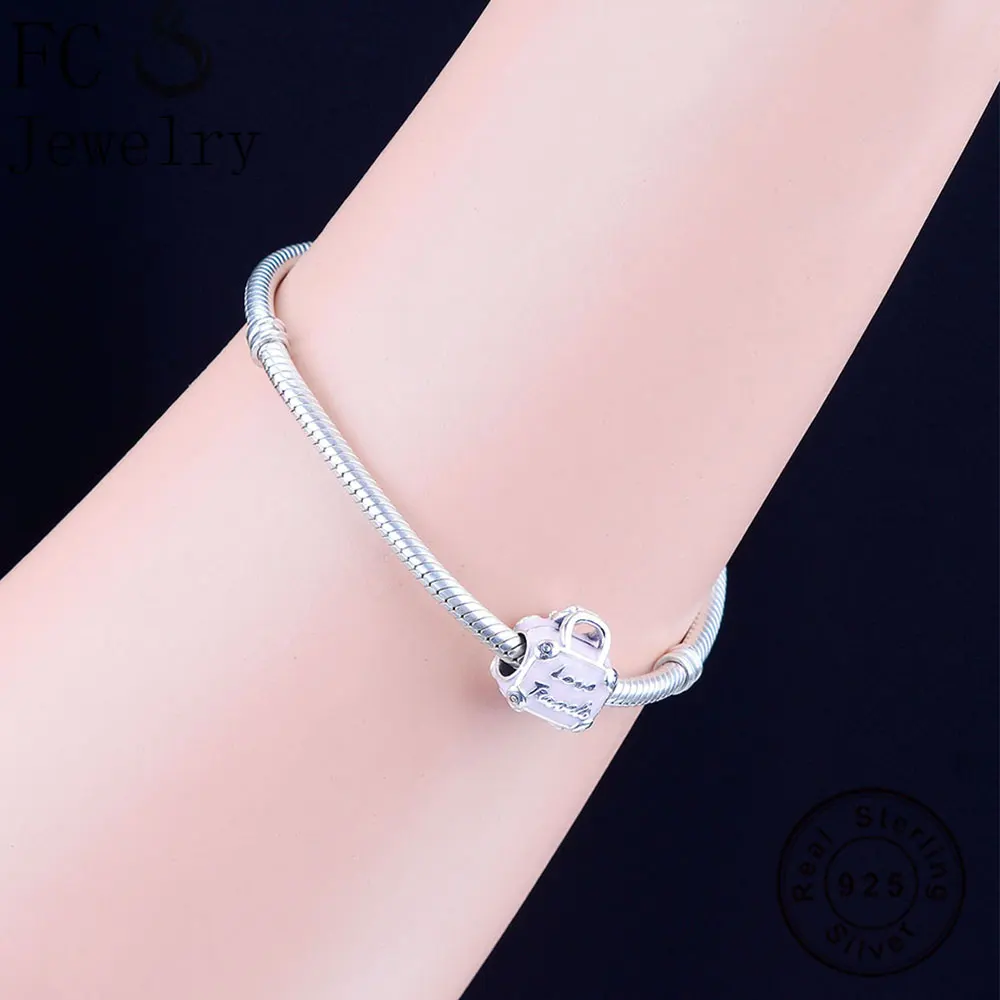 FC ювелирные изделия Подходит для оригинального браслета Pandora 925 Стерлинговое