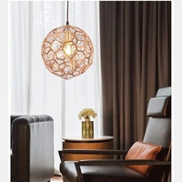 modern polished chrome diamond ceiling diamond cage chandelier stainless steel lampshade ceiling pendant light