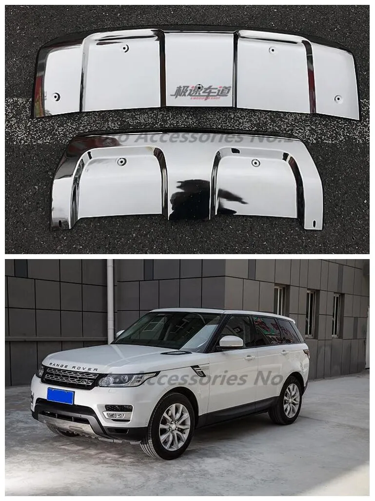 Защитная накладка переднего заднего бампера из нержавеющей стали для Land Range Rover