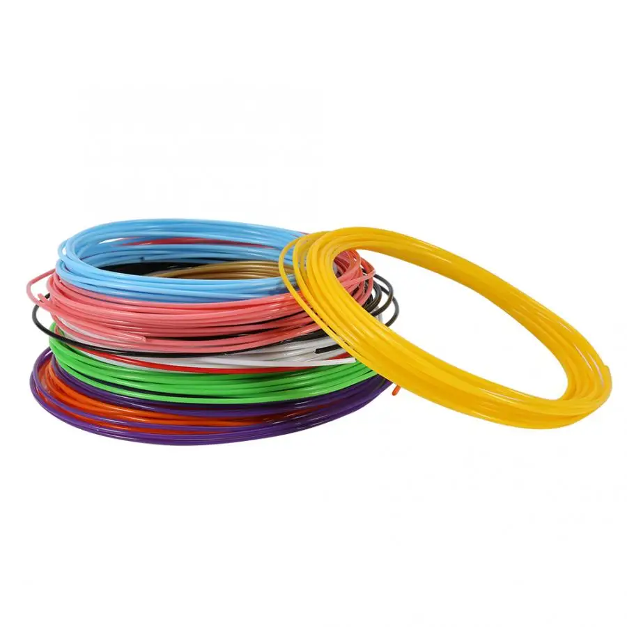 Электрические нагревательные колодки 10 цветов 5 м/рулон 3d принтер Ручка