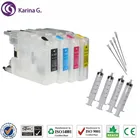 Многоразовые чернильные картриджи LC12 LC40 LC71 LC73 LC75 LC400 LC1220 LC1240, подходит для Brother MFC J435W J835DW J280W J425W и др.