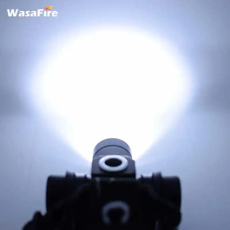 Водонепроницаемый передний налобный фонарь XM L L2 типа T мощный светодиодный 2000 лм