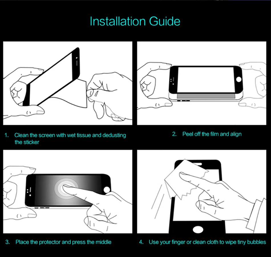 Матовая защитная 3d-пленка из закаленного стекла с защитой от синего света для iPhone