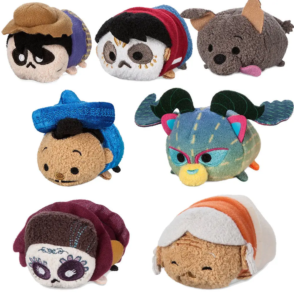 Миниатюрная плюшевая игрушка Коко фигурка Мигеля Гектора Данте Пепиты|Мягкие