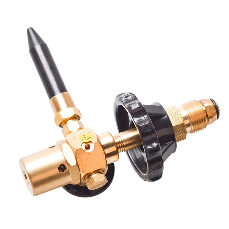 

1Pc Brass Helium Latex Balloon Inflator Regulator With Pressure Gauge For G5/8 Tank Valves 145*135mm Pressure Reducer