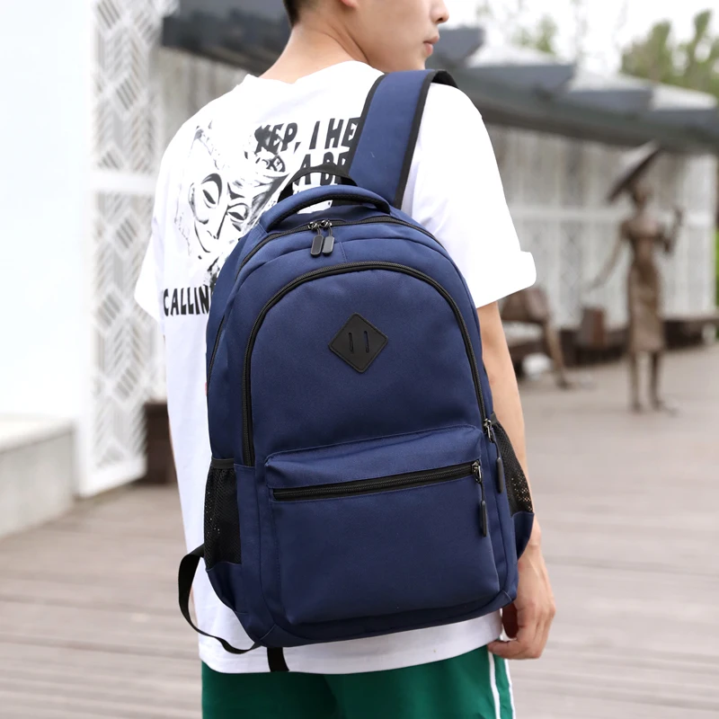 Рюкзак для ноутбука 15 6 дюйма с USB зарядкой мужчин и женщин водонепроницаемые