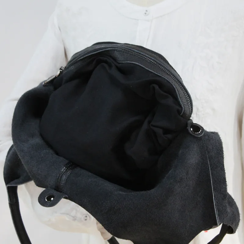 

Designer Handbags Women Bags 100% Soft Genuine Leather Casual Tote Simple High Quality Large Female Shoulder Bag With Liner Bags