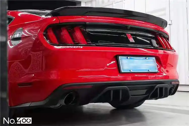 ABS задний бампер губы автомобильный диффузор MP стиль для Ford Mustang 2015 2016