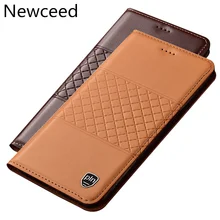Genuine Leather Phone Case Card Slot Holder For OPPO Realme 6 Pro Flip Cover Coque For OPPO Realme 6 Holster Cover Stand Case