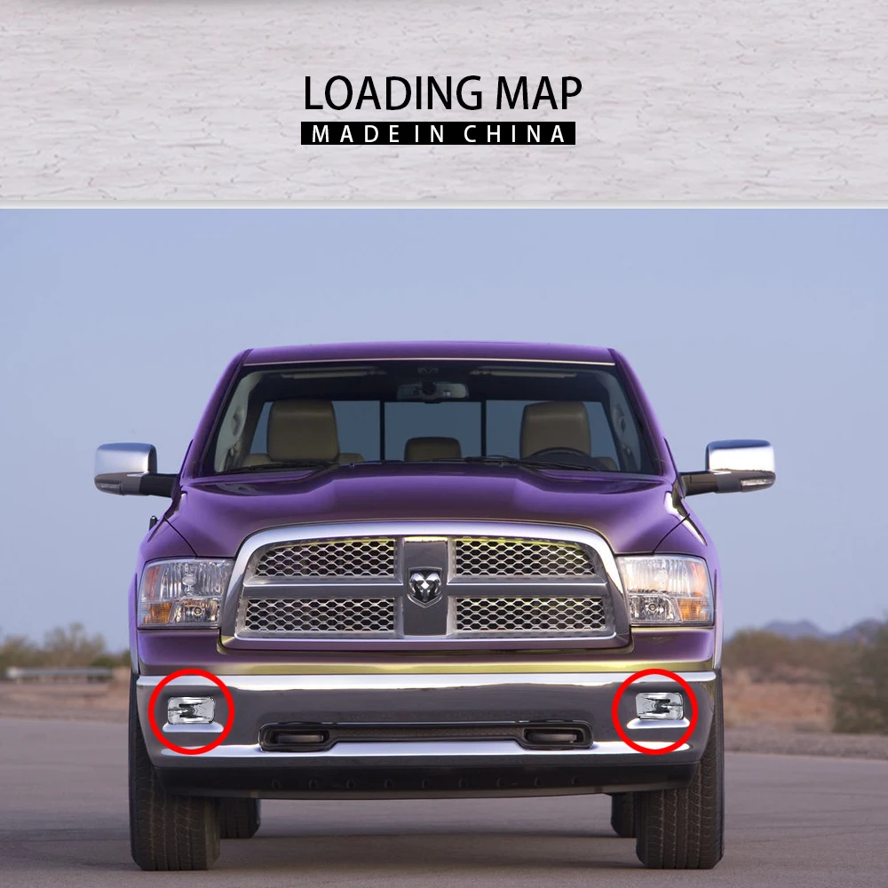 Для Dodge Ram 1500 2500 3500 2009-2012 Pick up 09-12 Автомобильная светодиодный ная противотуманная