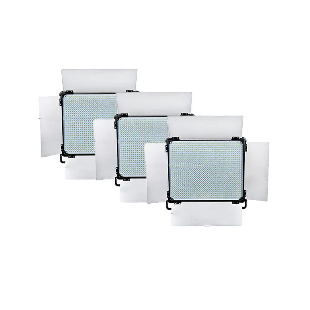 Goede Dhl 3 Pcs Led Video Licht Lcd-scherm Rc Lamp E-1080II Bio-Kleur Verlichting Led Studio Fotografie Lamp Verlichting Panel Dmx