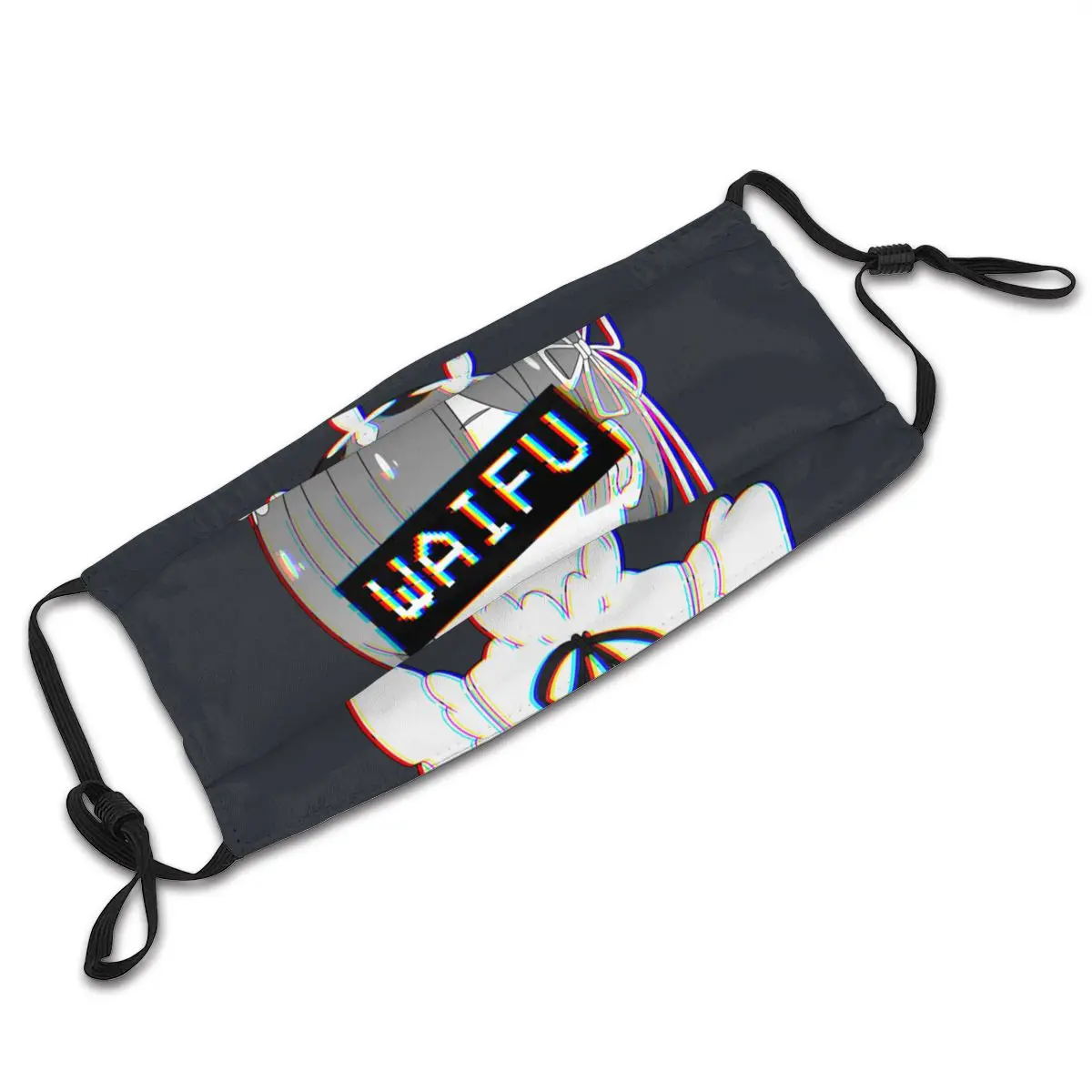 Rem Waifu жизнь в другом мире от нуля неодноразовая маска для лица с фильтром