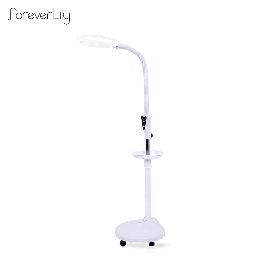 Maquiagem Lupa Projector Spotlight Facial Luz Fria Salão de Beleza Lâmpada para Salão de Beleza Tatuagem do Unha Cílios Microtodo 16x
