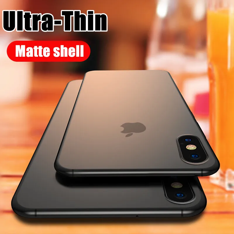 Роскошный Ультратонкий матовый чехол-накладка для IPhone XS 11 Pro Max мягкий