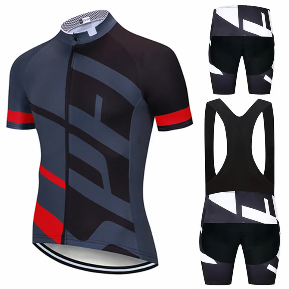 

2021 Pro Team Cycling Jerseys Bike Wear clothes Quick-Dry bib gel Sets Clothing Ropa Ciclismo uniformes Maillot Sport Wear