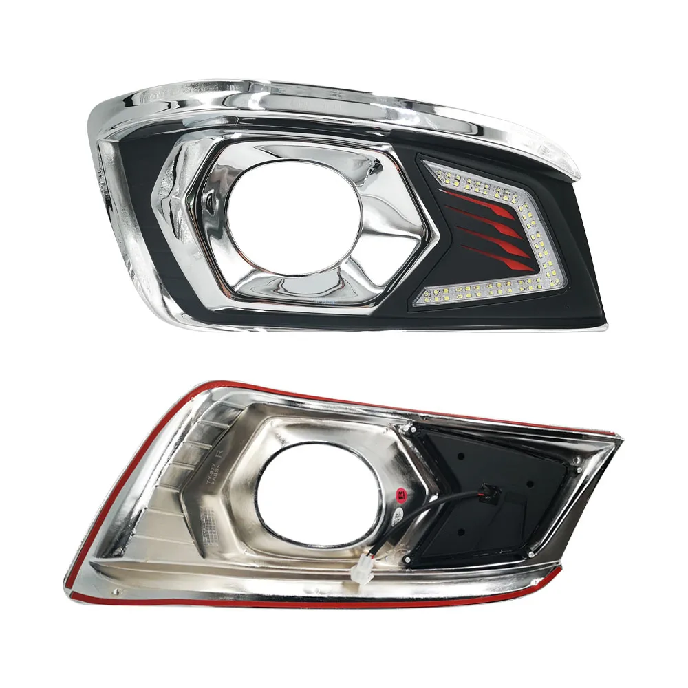 Car Flashing 2PCS LED DRL For Toyota Fortuner 2012 2013 2014 daylight Daytime Running Lights fog lamp with Harness switch | Автомобили и